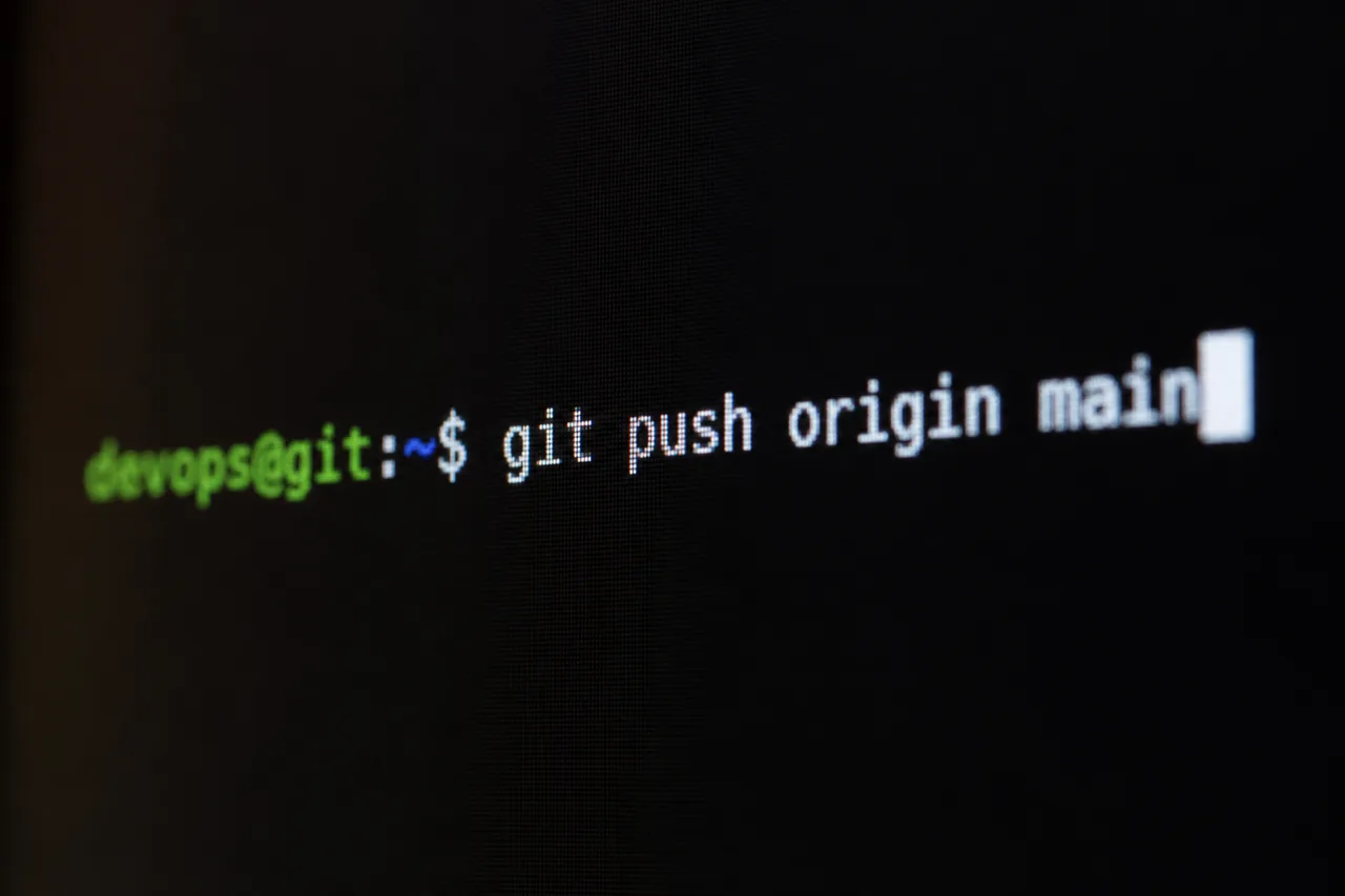 Git et GitHub - Terminal git push
